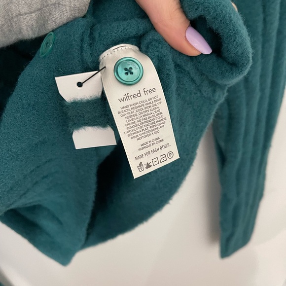 ARITZIA - Wilfred Free - Hush Knit Cardigan - V-neck chenille cardigan - Size M - Picture 8 of 9